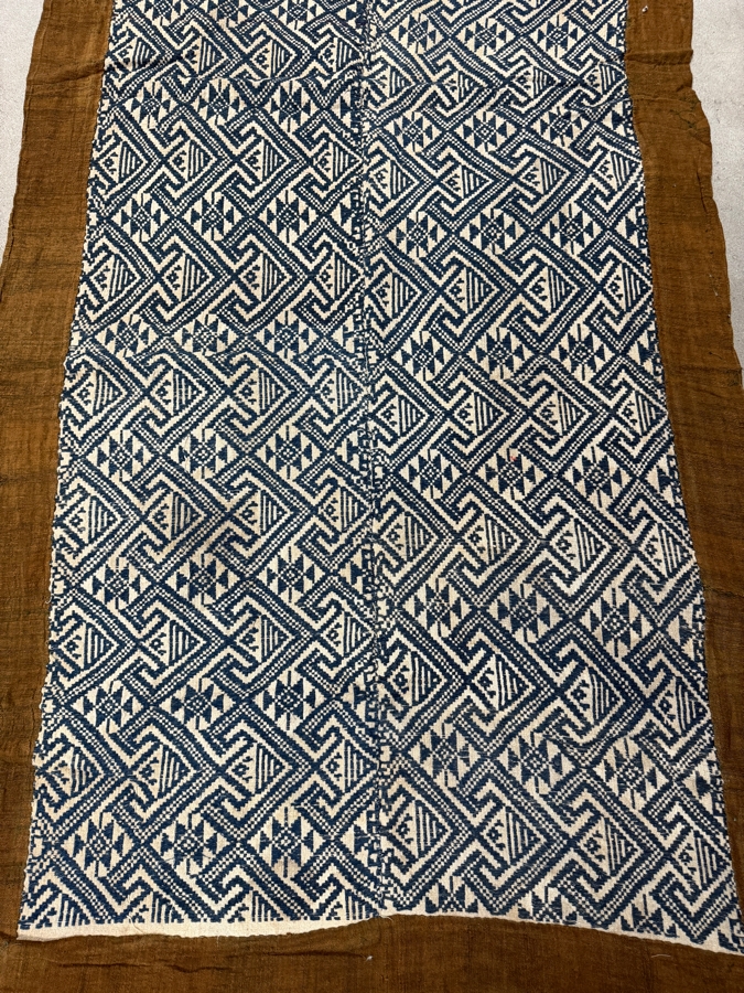 Vintage Handwoven Laotian Textile 33 X 56 [Photo 2]