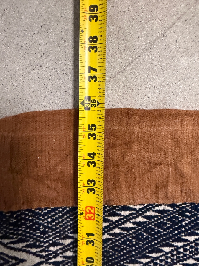 Vintage Handwoven Laotian Textile 36 X 58 [Photo 5]