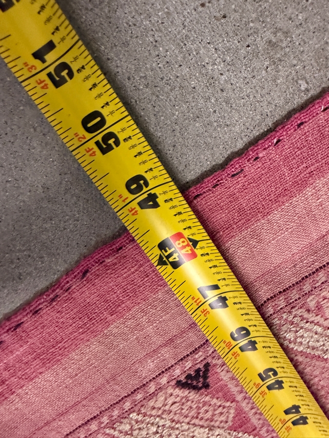 Vintage Handmade Laotian Pha Khit Textile 27 X 49 [Photo 7]