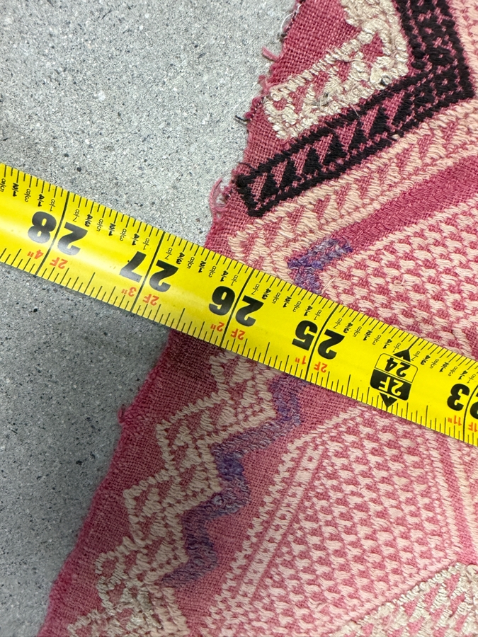 Vintage Handmade Laotian Pha Khit Textile 27 X 49 [Photo 6]