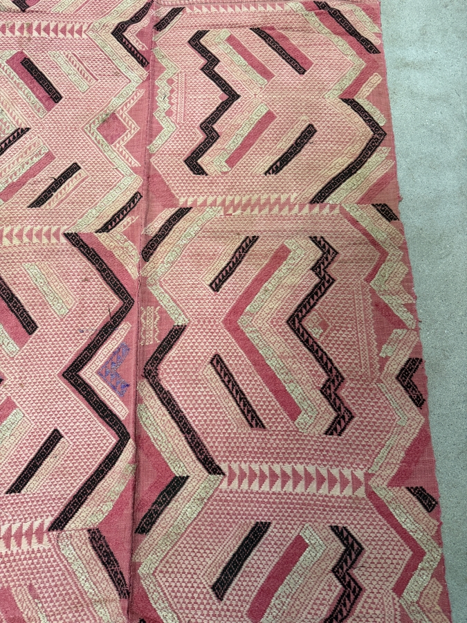 Vintage Handmade Laotian Pha Khit Textile 27 X 49 [Photo 4]