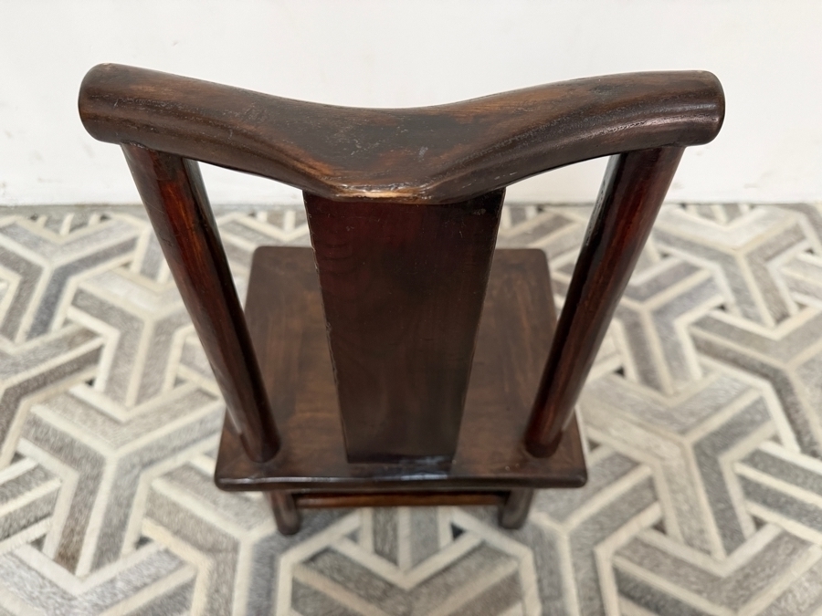 Antique Chinese Child's Side Chair 13W X 11D X 24H [Photo 8]