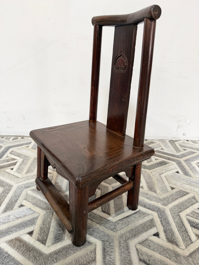 Antique Chinese Child's Side Chair 13W X 11D X 24H [Photo 9]