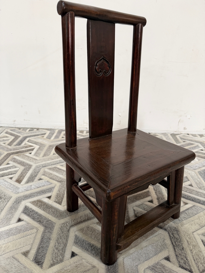 Antique Chinese Child's Side Chair 13W X 11D X 24H [Photo 8]
