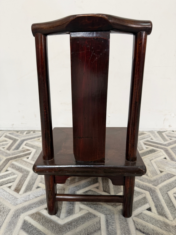 Antique Chinese Child's Side Chair 13W X 11D X 24H [Photo 7]