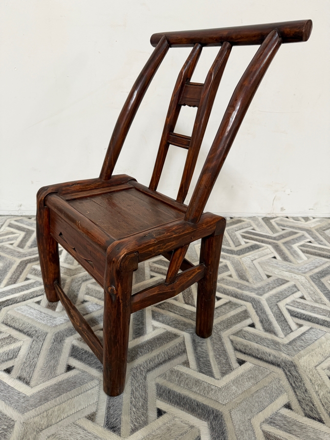 Antique Chinese Child's Side Chair 17.5W X 13D X 27H [Photo 5]