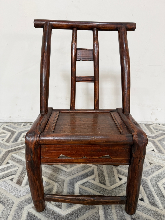 Antique Chinese Child's Side Chair 17.5W X 13D X 27H [Photo 2]