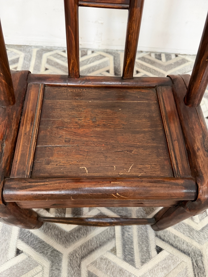 Antique Chinese Child's Side Chair 17.5W X 13D X 27H [Photo 4]