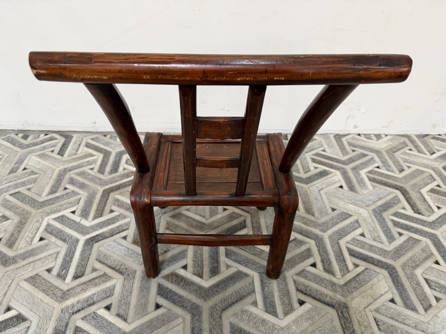 Antique Chinese Child's Side Chair 17.5W X 13D X 27H [Photo 8]