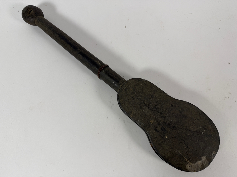 Antique Chinese Handheld Opium Scale Dotchin Scale with Case 14L [Photo 3]