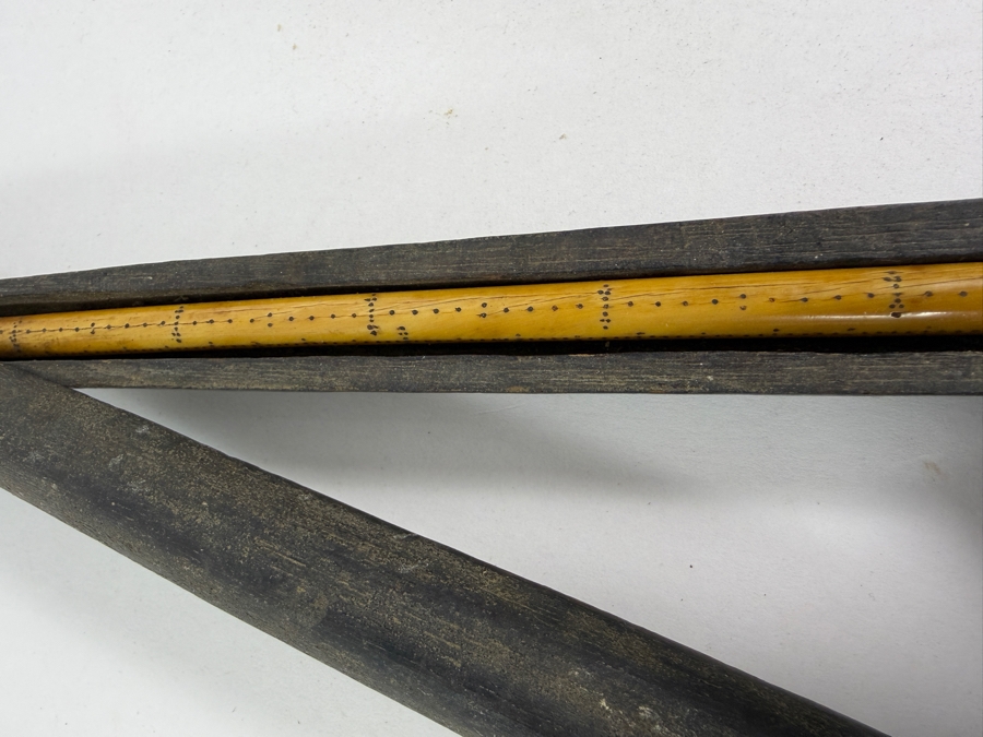 Antique Chinese Handheld Opium Scale Dotchin Scale with Case 14L [Photo 6]