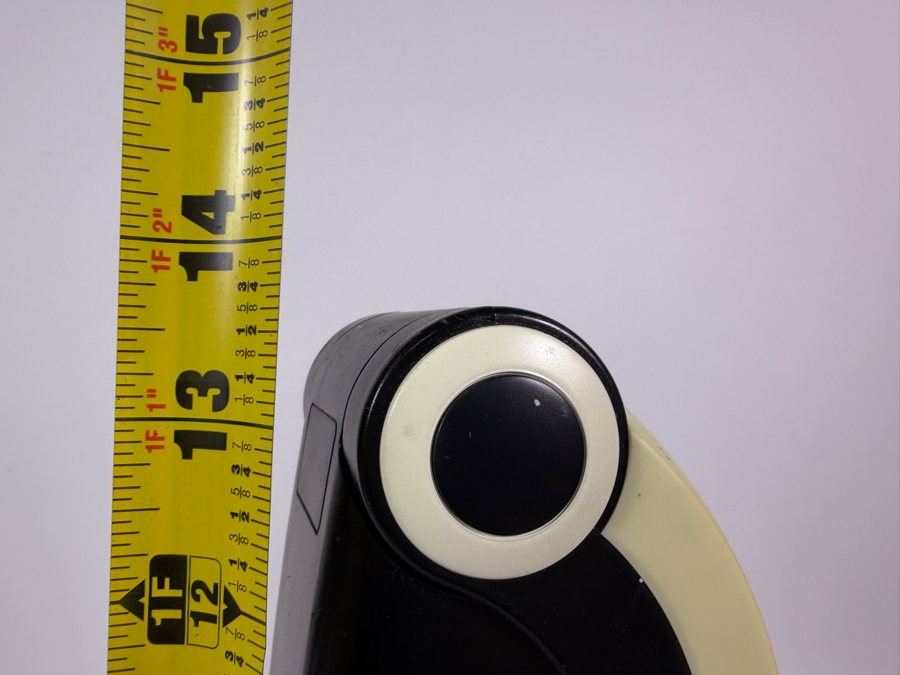 Vintage 1980s Postmodern Pop Art H T Huang For Huangslite Black And Cream Plastic Articulating Toucan Desk Lamp 13.5'H [Photo 8]
