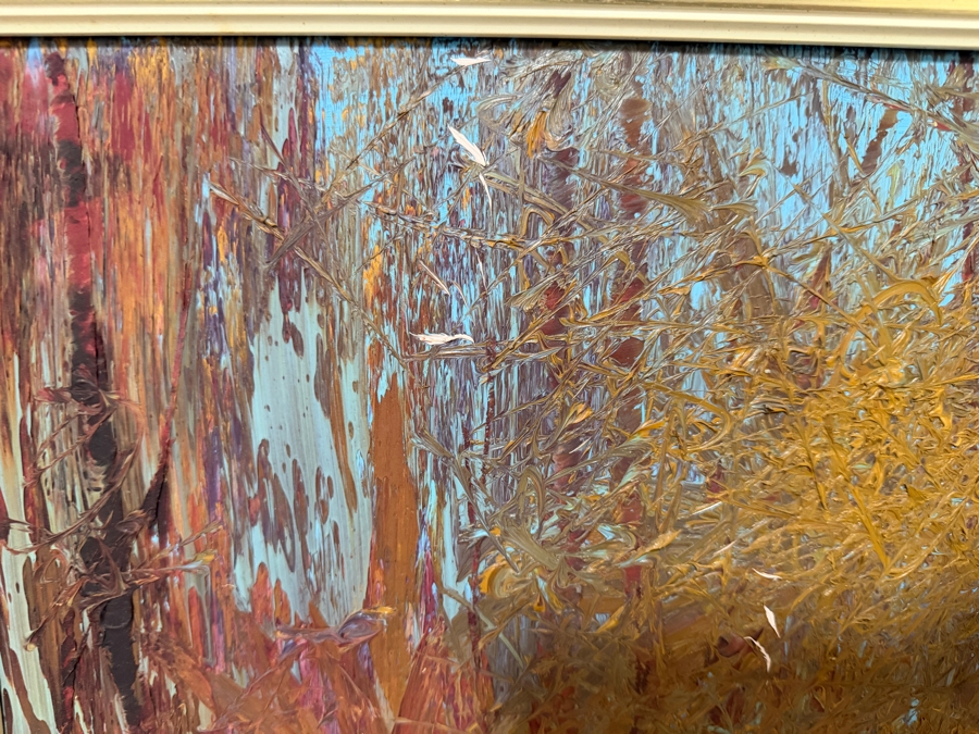 Richard Bogusz (B. 1947, Australian) Original Oil Painting on Board 36 X 30 Framed 43.5 X 37.5 [Photo 9]
