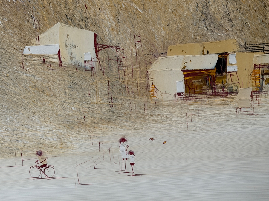 Richard Bogusz (B. 1947, Australian) Original Oil Painting on Board 36 X 30 Framed 43.5 X 37.5 [Photo 5]