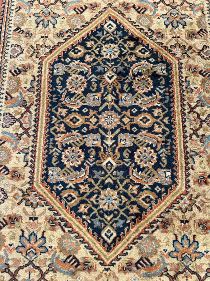 Pande Cameron of New York Genuine Nizam Hand Woven Wool Area Rug from India 47' X 75' [Photo 5]