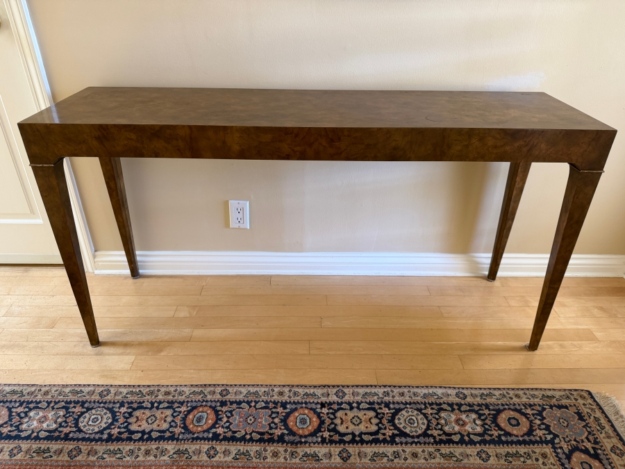 Collector's Edition by Baker Furniture Console Entry Table 54'W X 15'D X 27'H