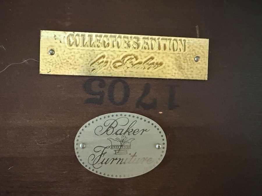 Collector's Edition by Baker Furniture Console Entry Table 54'W X 15'D X 27'H [Photo 7]