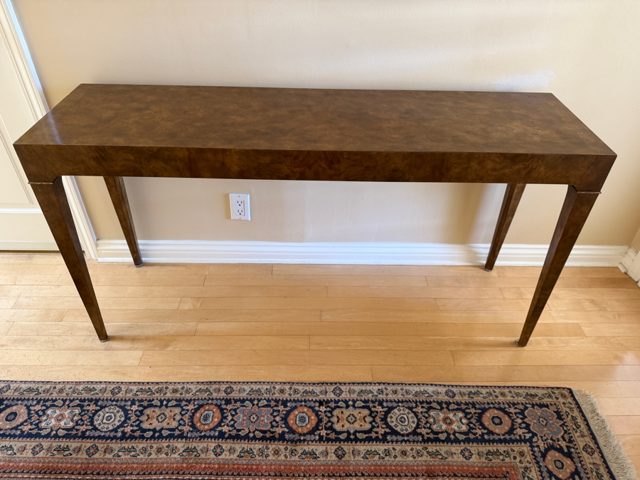 Collector's Edition by Baker Furniture Console Entry Table 54'W X 15'D X 27'H [Photo 3]