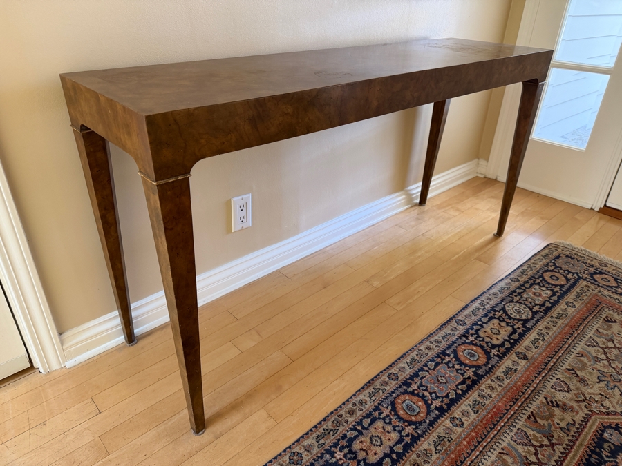 Collector's Edition by Baker Furniture Console Entry Table 54'W X 15'D X 27'H [Photo 5]