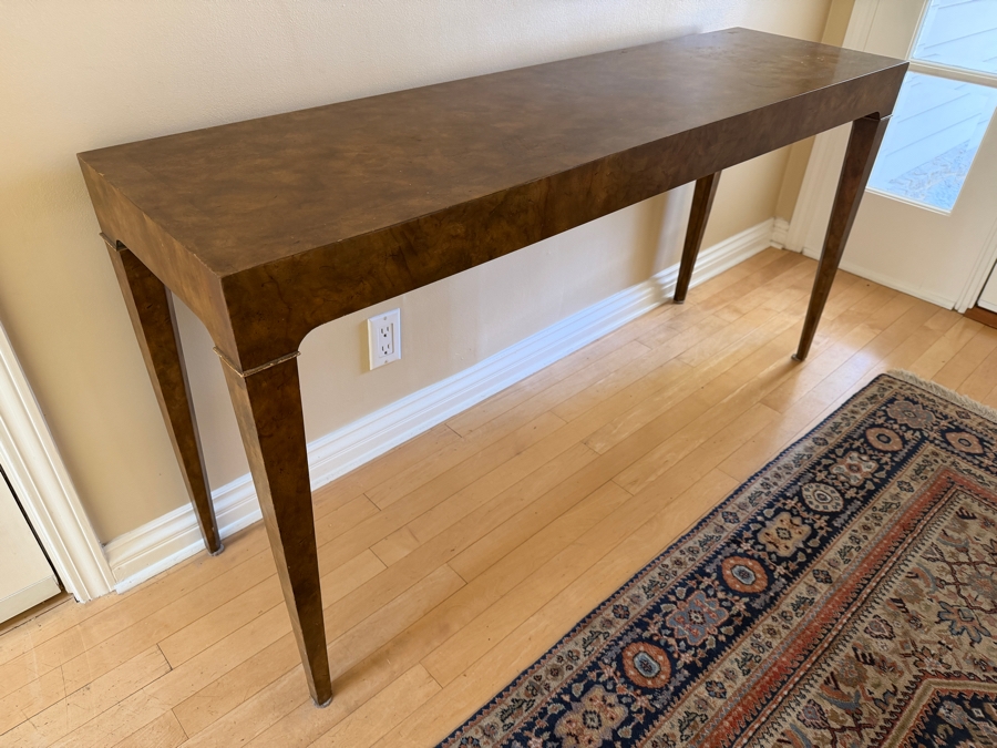 Collector's Edition by Baker Furniture Console Entry Table 54'W X 15'D X 27'H [Photo 4]