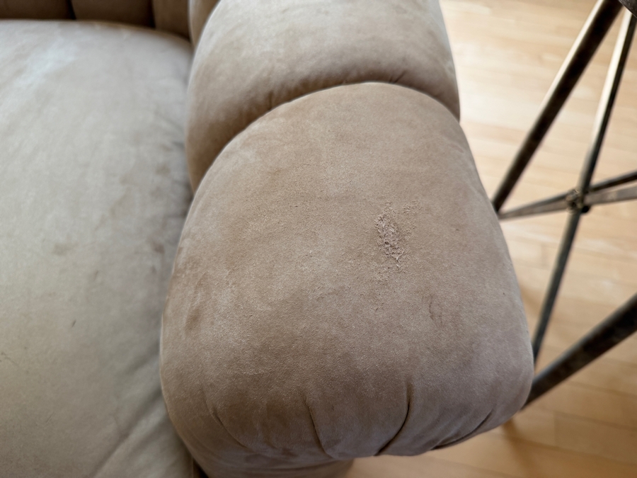 Pair of Vintage Barrel Swivel Lounge Chairs 37W X 36D X 32H (Retailed $6,000 for Pair) [Photo 5]