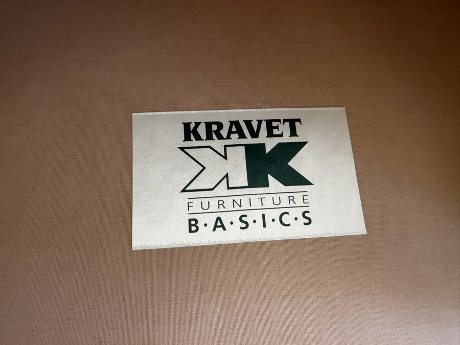 Kravet Furniture Basics Traditional Woven Fabric Lounge Armchair And Ottoman Set Chair: 36'W X 35'D X 29'H Ottoman: 27'W X 22'D X 17'H [Photo 5]