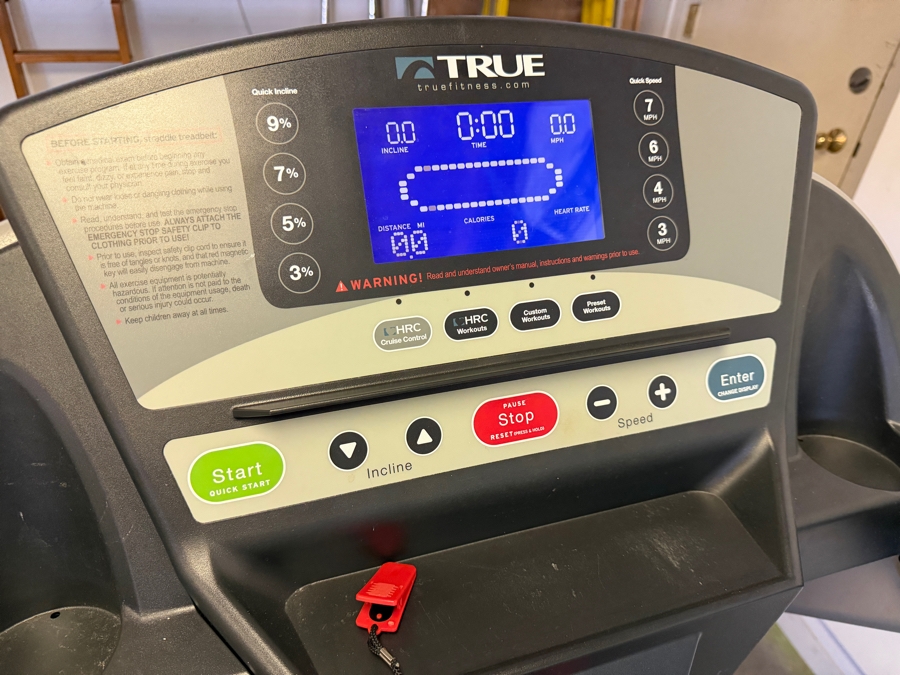 True Fitness Model TM30 Home Treadmill Serial Number 11-TM300225H [Photo 2]