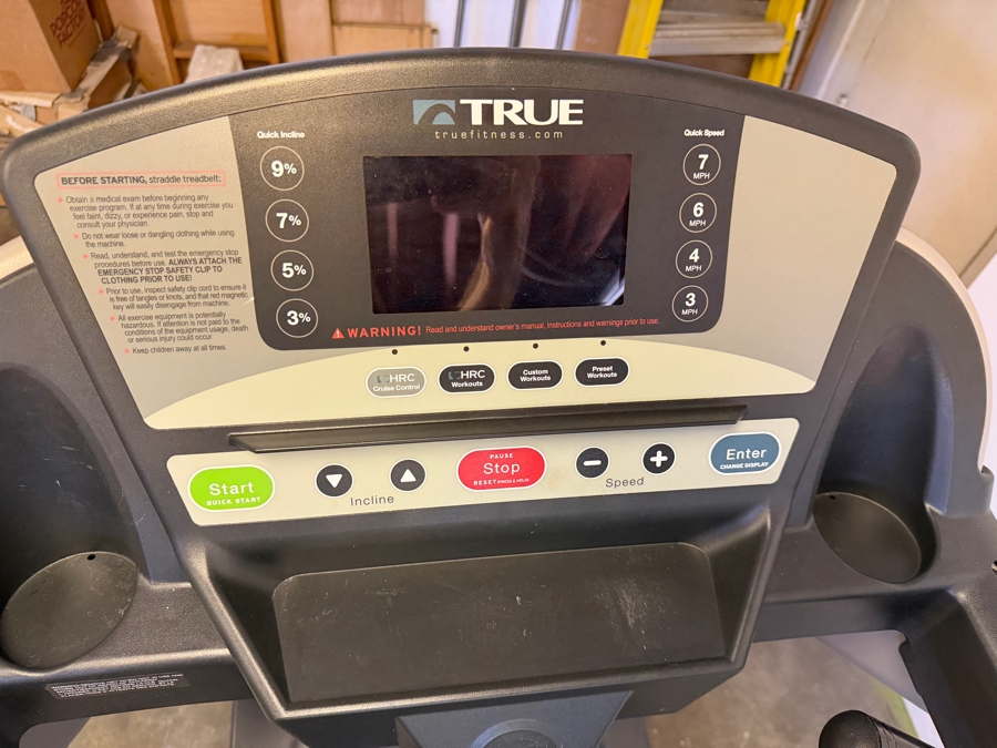 True Fitness Model TM30 Home Treadmill Serial Number 11-TM300225H [Photo 5]