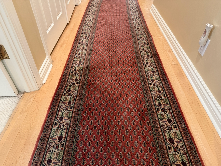 Pande Cameron Of New York Nizam Hand-Woven Pure Wool Runner Rug 2.5' X 12' (Retailed for $1,280) [Photo 3]
