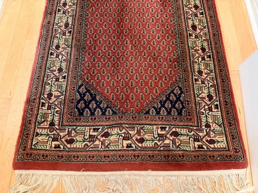 Pande Cameron Of New York Nizam Hand-Woven Pure Wool Runner Rug 2.5' X 12' (Retailed for $1,280) [Photo 2]