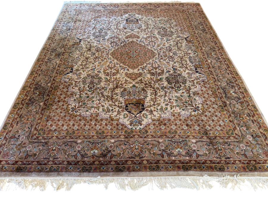 Pande Cameron of New York Genuine Nizam Hand Woven Area Rug Made in India 8' X 10'