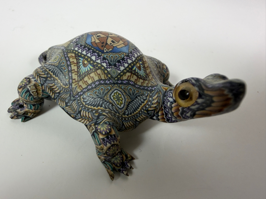 Jon Stuart Anderson Hopi House Turtle Sculpture 2.25'L [Photo 4]