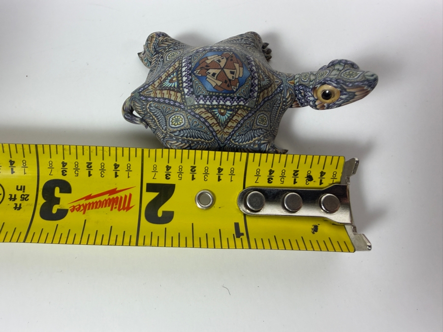 Jon Stuart Anderson Hopi House Turtle Sculpture 2.25'L [Photo 9]