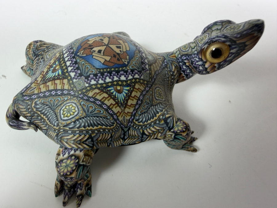 Jon Stuart Anderson Hopi House Turtle Sculpture 2.25'L [Photo 2]
