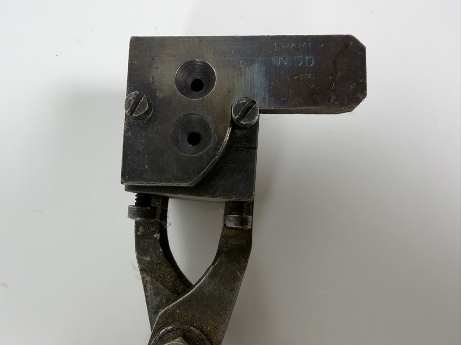 Vintage Cramer No 50 Bullet Mold Reloading Tool Block 12'L [Photo 3]
