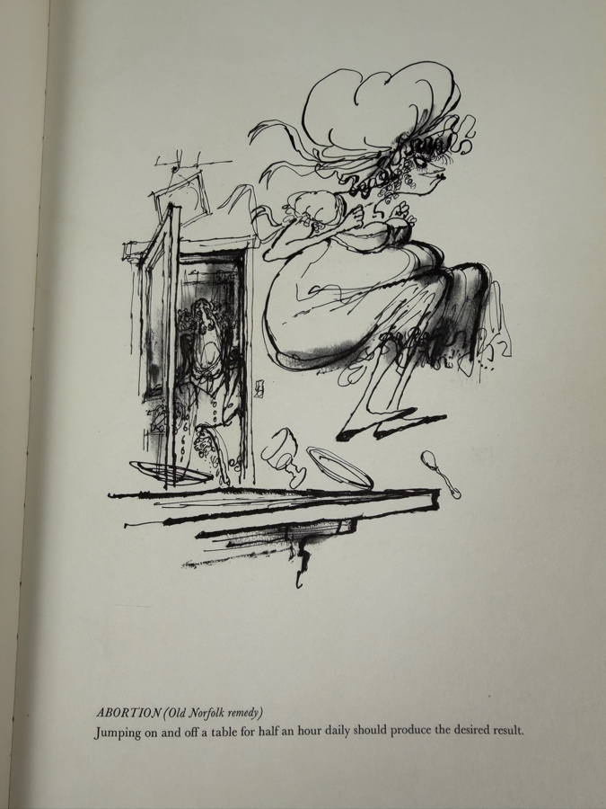 First Edition Hardcover Book Take One Toad A Book Of Ancient Remedies By Ronald Searle [Photo 5]