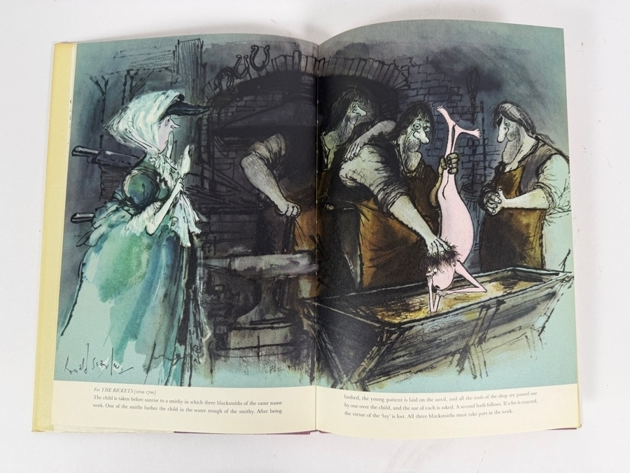 First Edition Hardcover Book Take One Toad A Book Of Ancient Remedies By Ronald Searle [Photo 7]