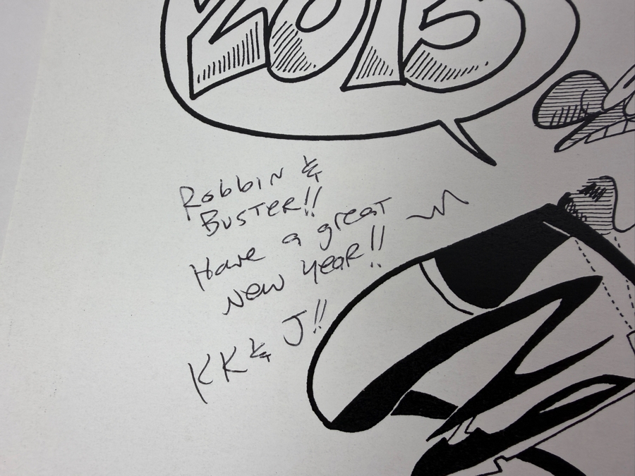 Lot Of Five Keith Knight Signed Limited-Edition Little Vics Mega-Mix Monthly Calendars [Photo 5]