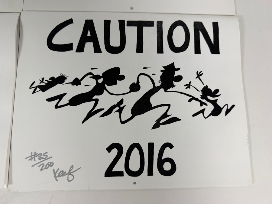 Lot Of Five Keith Knight Signed Limited-Edition Little Vics Mega-Mix Monthly Calendars [Photo 10]