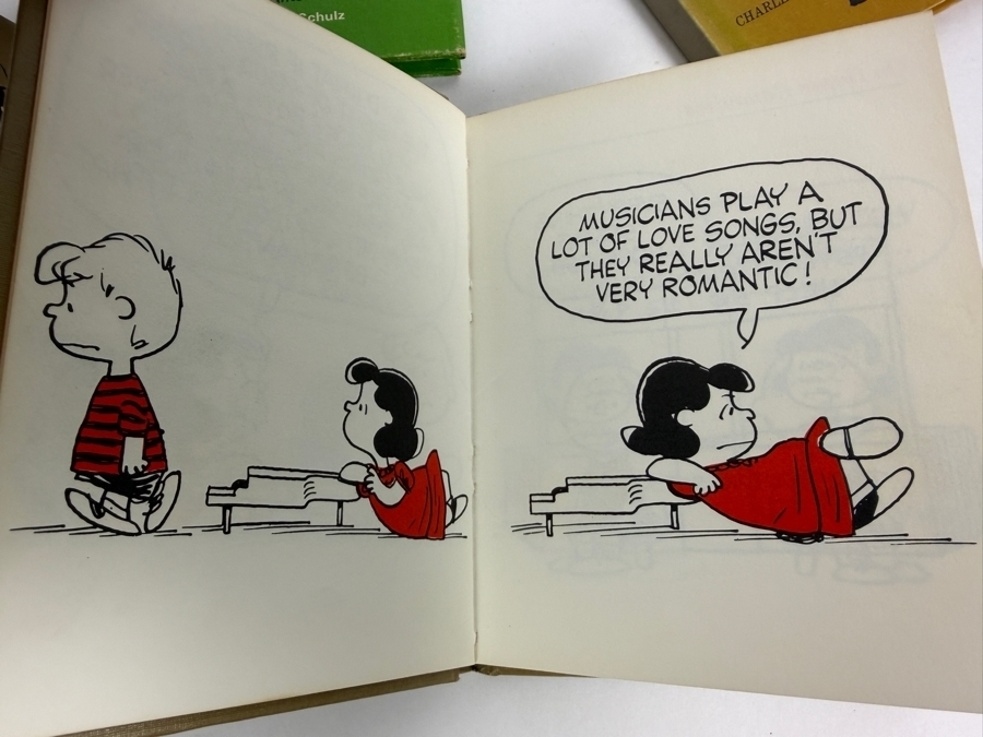 Lot Of Four Vintage 1960s Hallmark Peanuts Philosophers Mini Hardcover Books By Charles M Schulz [Photo 10]