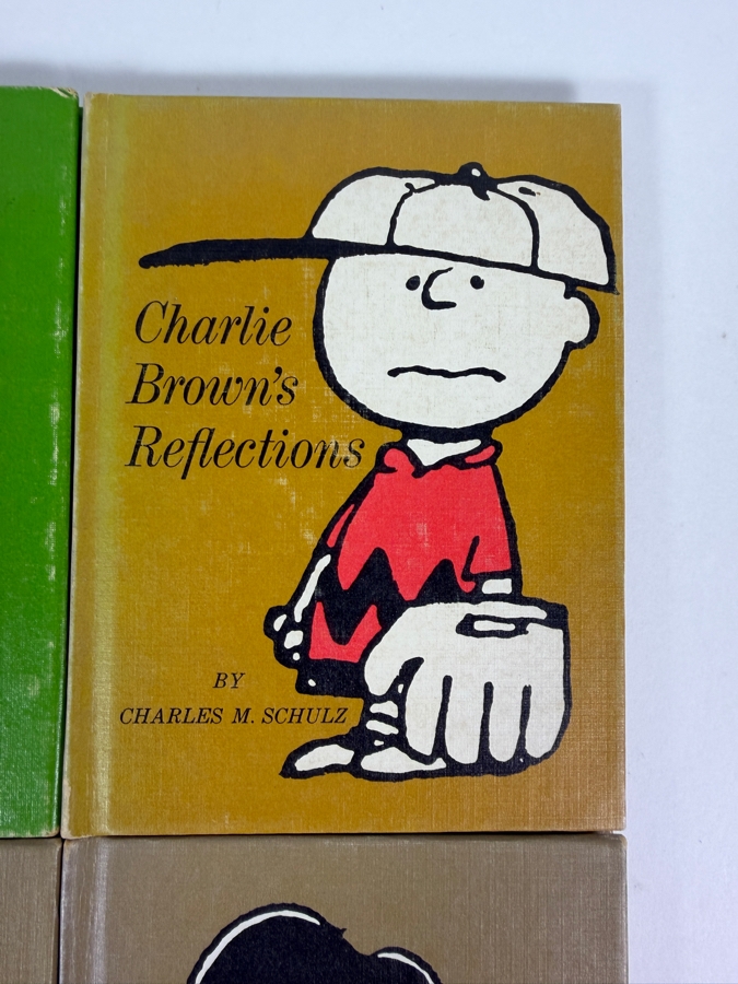 Lot Of Four Vintage 1960s Hallmark Peanuts Philosophers Mini Hardcover Books By Charles M Schulz [Photo 3]