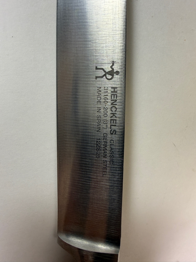 Large Assorted Kitchen Cutlery Group In Henckels Block Including Henckels And Farberware Knives [Photo 4]
