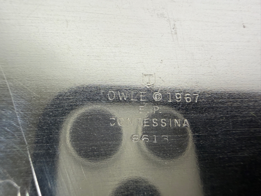 Pair of Vintage Gorham and Towle Silverplate Tastevins [Photo 6]