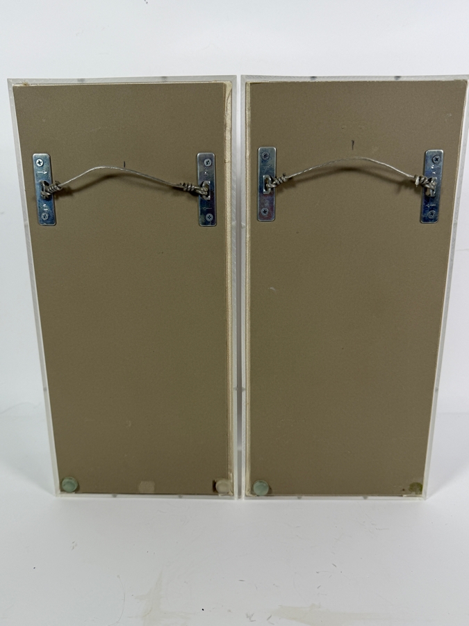 Pair Of Custom Decorative Framed Jockey Silks And Horseshoes Equestrian Shadow Boxes 6'W X 13'D X 3.5'H [Photo 9]