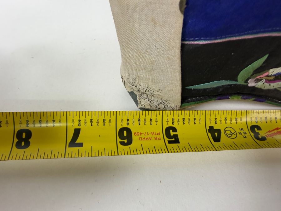 Just Added - Antique Chinese Qing Dynasty Lotus Shoes for Bound Feet 6'L [Photo 12]