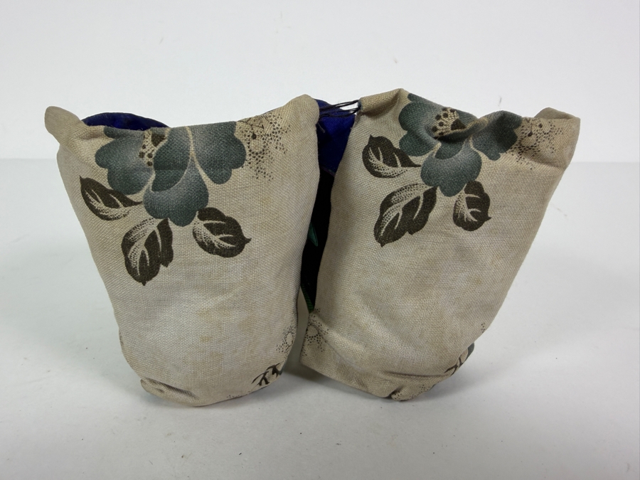 Just Added - Antique Chinese Qing Dynasty Lotus Shoes for Bound Feet 6'L [Photo 9]