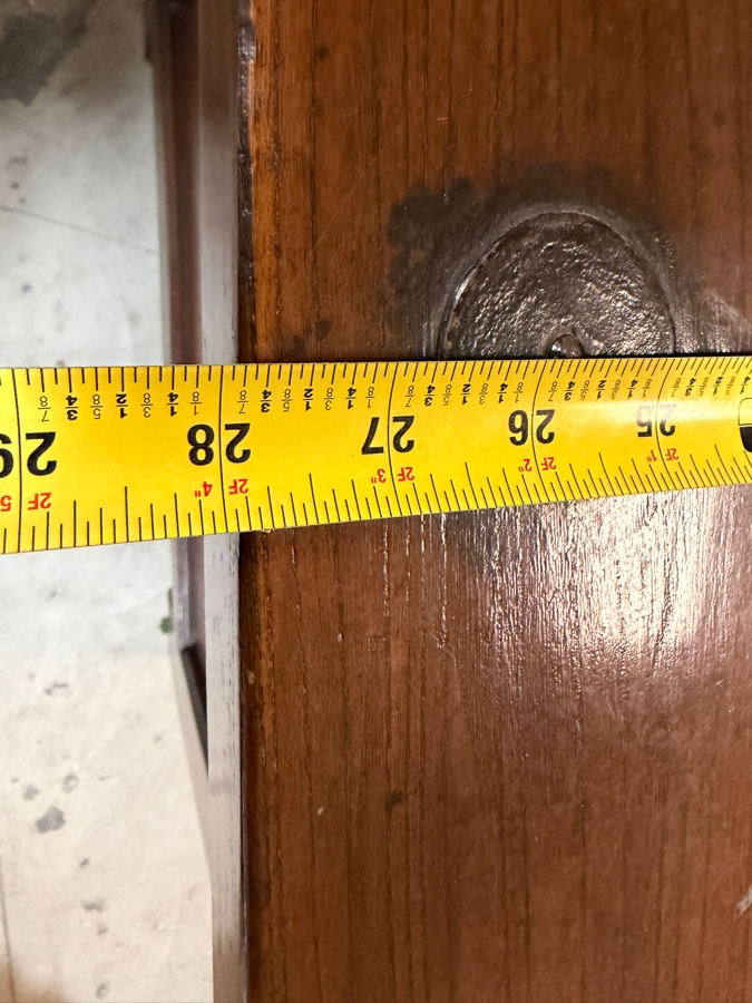 Just Added - Antique 19th Century Korean Elmwood Panel Rice Grain Storage Chest, Dwiju Originally In Bonhams Auction But Pulled By Our Client (O'Brien Collection of Asian Art) - Click To See Bonham Listing in Details Page - 44 X 28 X 40 Estimate $3k-$5k [Photo 14]