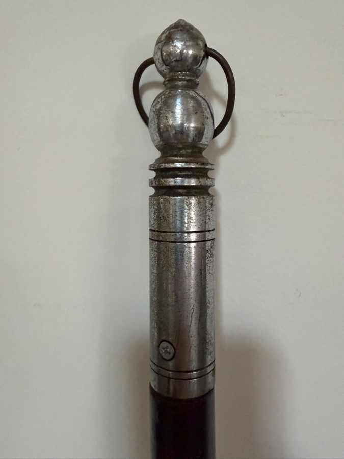 Just Added - Vintage Traditional Chinese Bird Cage Lifting Pole (Niaolong Gan) 71'L [Photo 3]