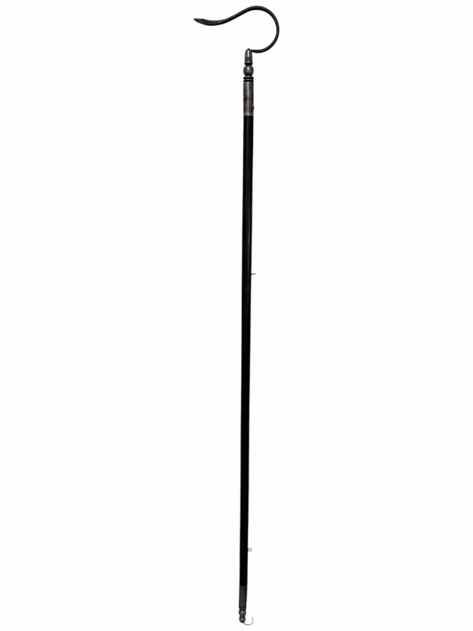 Just Added - Vintage Traditional Chinese Bird Cage Lifting Pole (Niaolong Gan) 71'L