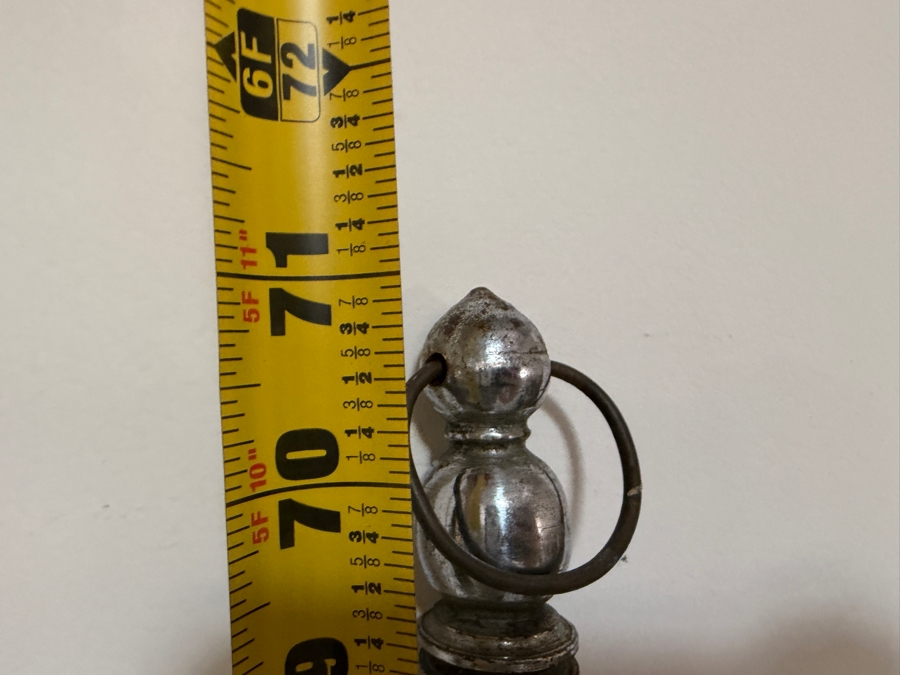 Just Added - Vintage Traditional Chinese Bird Cage Lifting Pole (Niaolong Gan) 71'L [Photo 5]